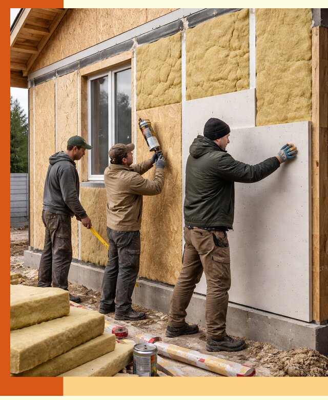 Профессиональное утепление дома из SIP-панелей в Каменске-Уральском