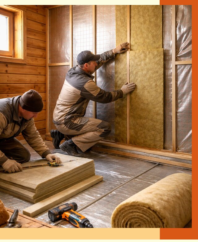 Утепление бани изнутри в Каменске-Уральском под ключ от 4468 руб./м² | ТепломастерКмн