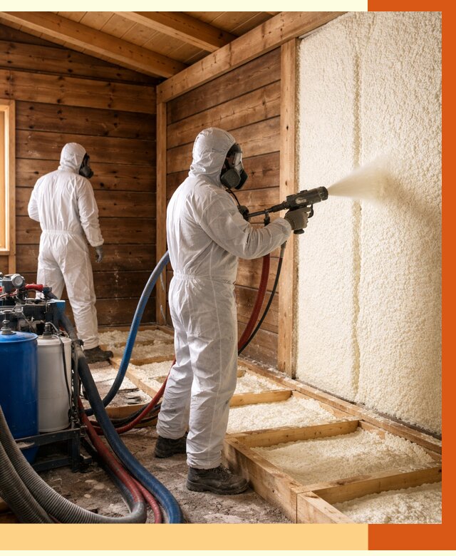 Утепление бани ппу в Каменске-Уральском под ключ от 4468 руб./м2 | ТепломастерКмн - напыление и монтаж ппу