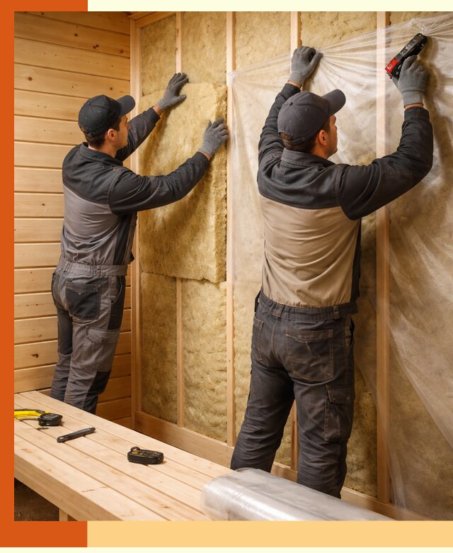 Профессиональное утепление сауны в Каменске-Уральском с гарантиями качества