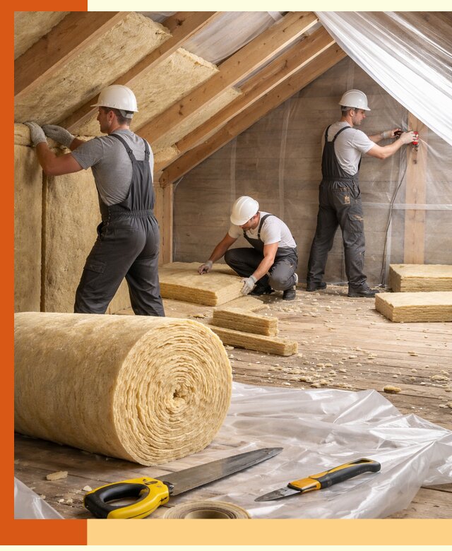 Профессиональное утепление мансарды в Каменске-Уральском качественно и надежно