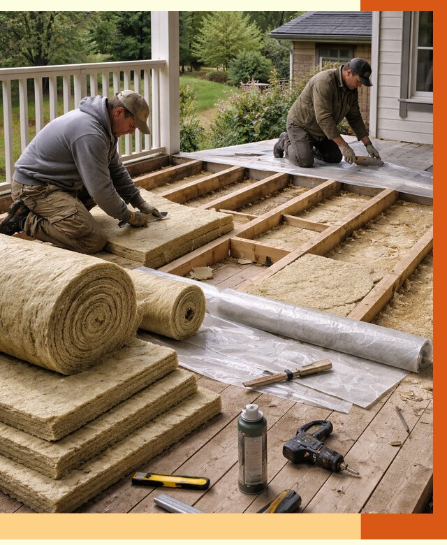 Утепление террасы в Каменске-Уральском от 4468 руб./м2 — утеплить террасу под ключ | ТепломастерКмн