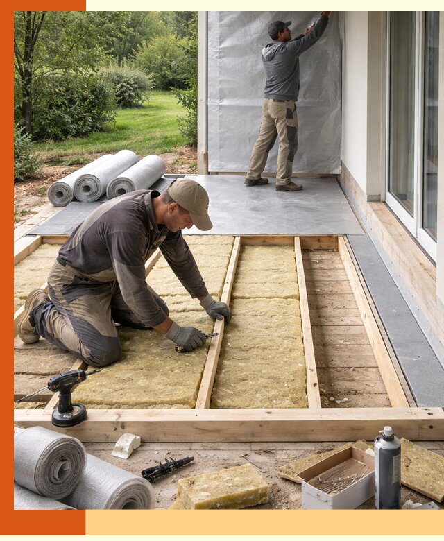 Утепление террасы в Каменске-Уральском — тепло и защита круглогодично