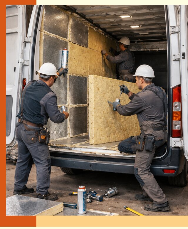 Утепление фургона-рефрижератора в Каменске-Уральском для сохранения температуры