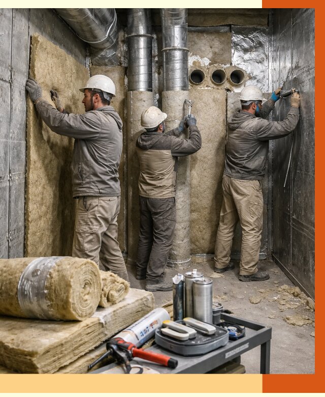 Утепление венткамеры в Каменске-Уральском под ключ от 1543 руб. — профессионально | ТепломастерКмн