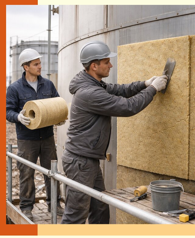 Профессиональное утепление резервуара и теплоизоляция в Каменске-Уральском