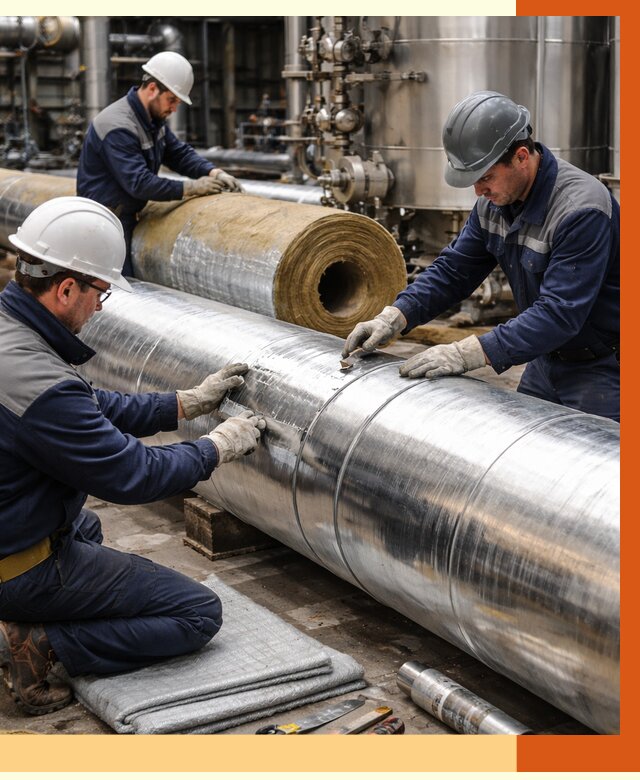 Утепление технологического оборудования в Каменске-Уральском от 4468 руб. за м2 | ТепломастерКмн