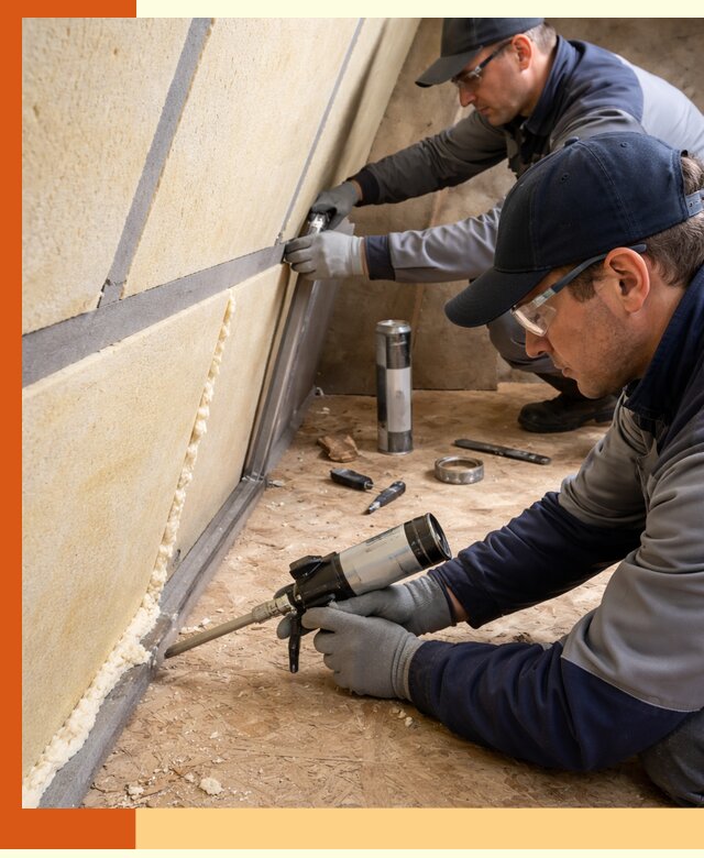 Герметизация стыков ППУ в Каменске-Уральском — надежное уплотнение швов