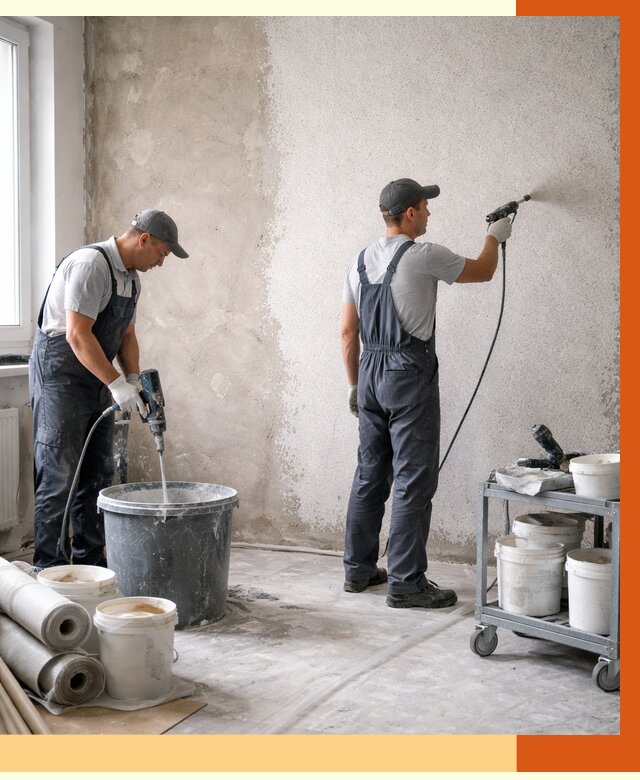 Утепление стен жидкой теплоизоляцией в Каменске-Уральском от 4468 руб/м² | ТепломастерКмн