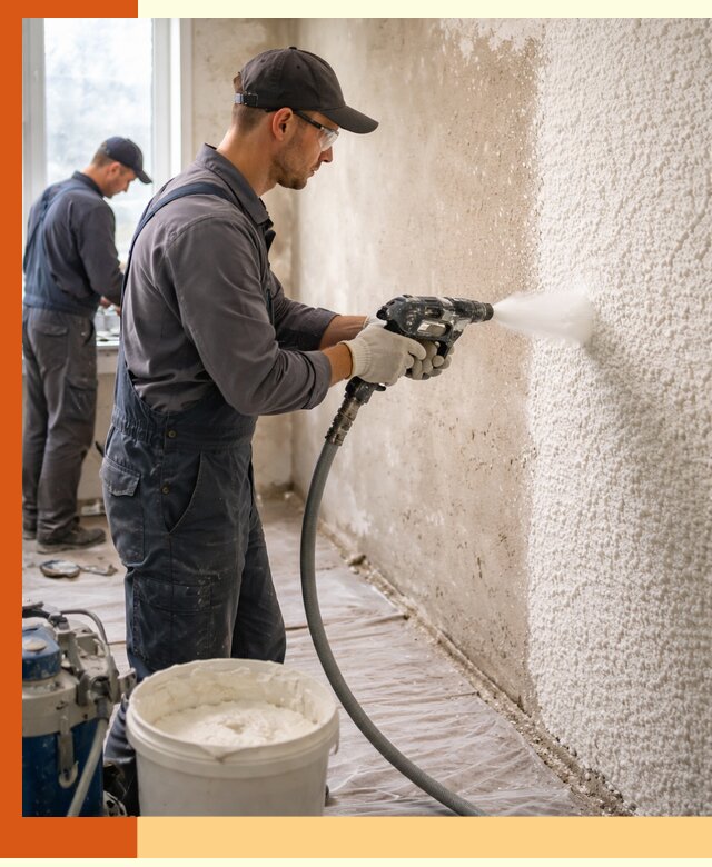 Утепление стен жидкой теплоизоляцией в Каменске-Уральском для квартир и домов