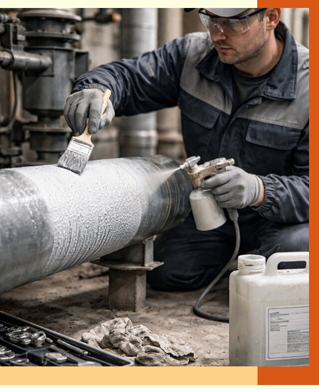 Утепление оборудования жидкой теплоизоляцией в Каменске-Уральском от 4787 руб. | ТепломастерКмн