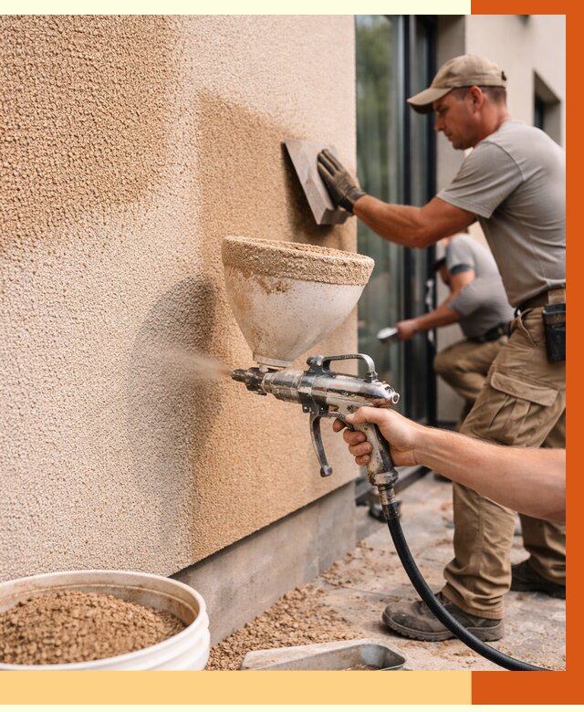 Утепление фасада жидкой пробкой в Каменске-Уральском от 5106 руб./м² под ключ | ТепломастерКмн